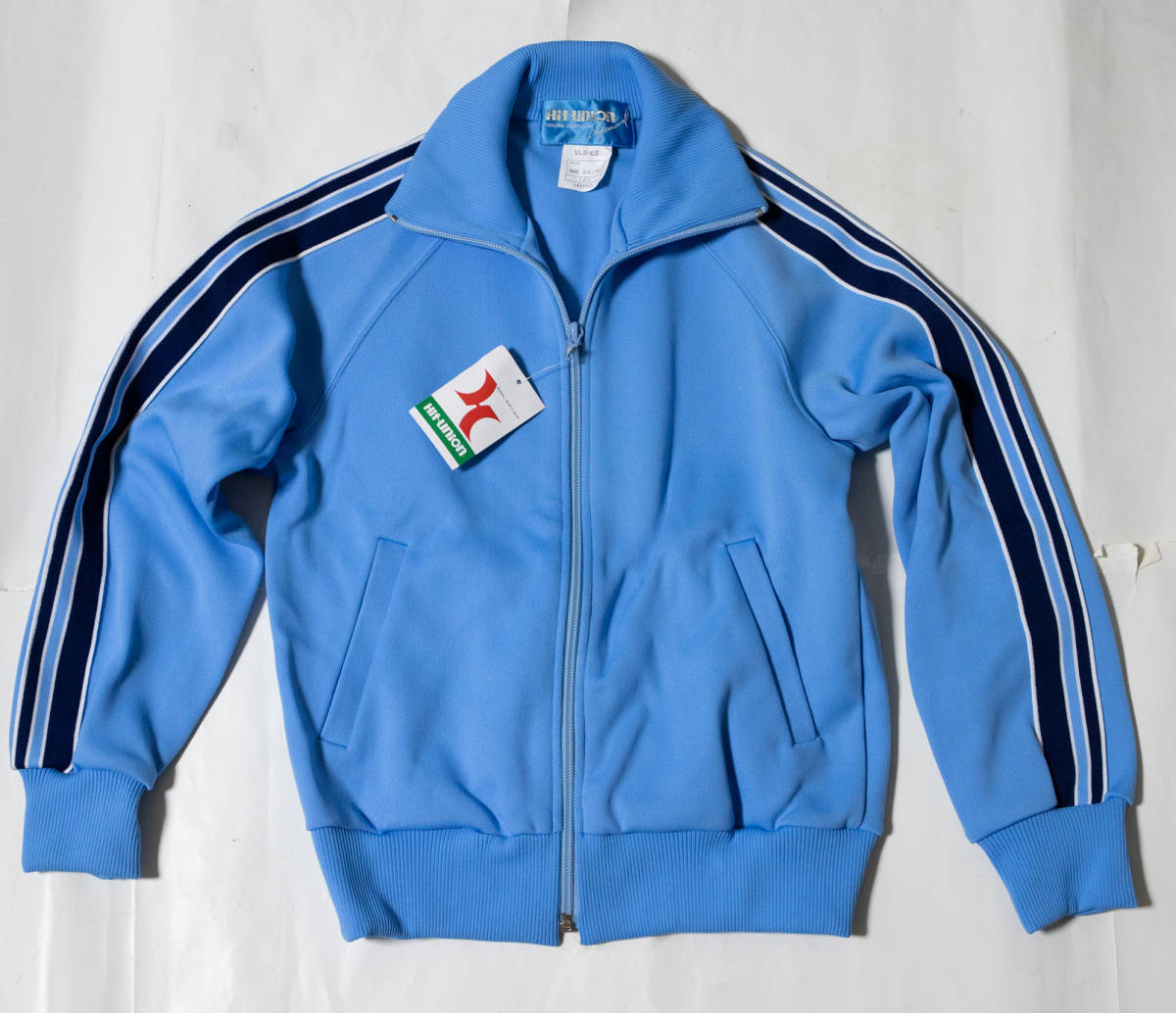 体操服 ヒットユニオン 学校ジャージ上着 水色×紺 140 未使用品 体操服 ヒットユニオン 学校ジャージ上着 水色×紺 140 未使用品