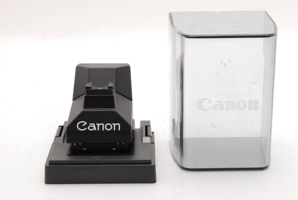 Canon SPEED FINDER スピードファインダー FN (NewF-1用) カメラに取り付けて確認済みです。ケース付き_画像1