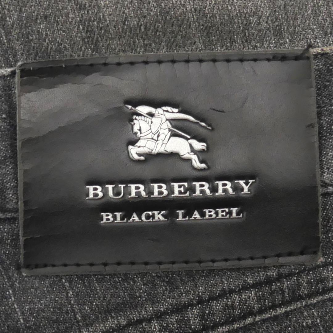 即決★BURBERRY BLACK LABE★W31位 ジーンズ デニム 廃盤 バーバリーブラックレーベル メンズ 73 黒 三陽商会 ナイト刺繍_画像10