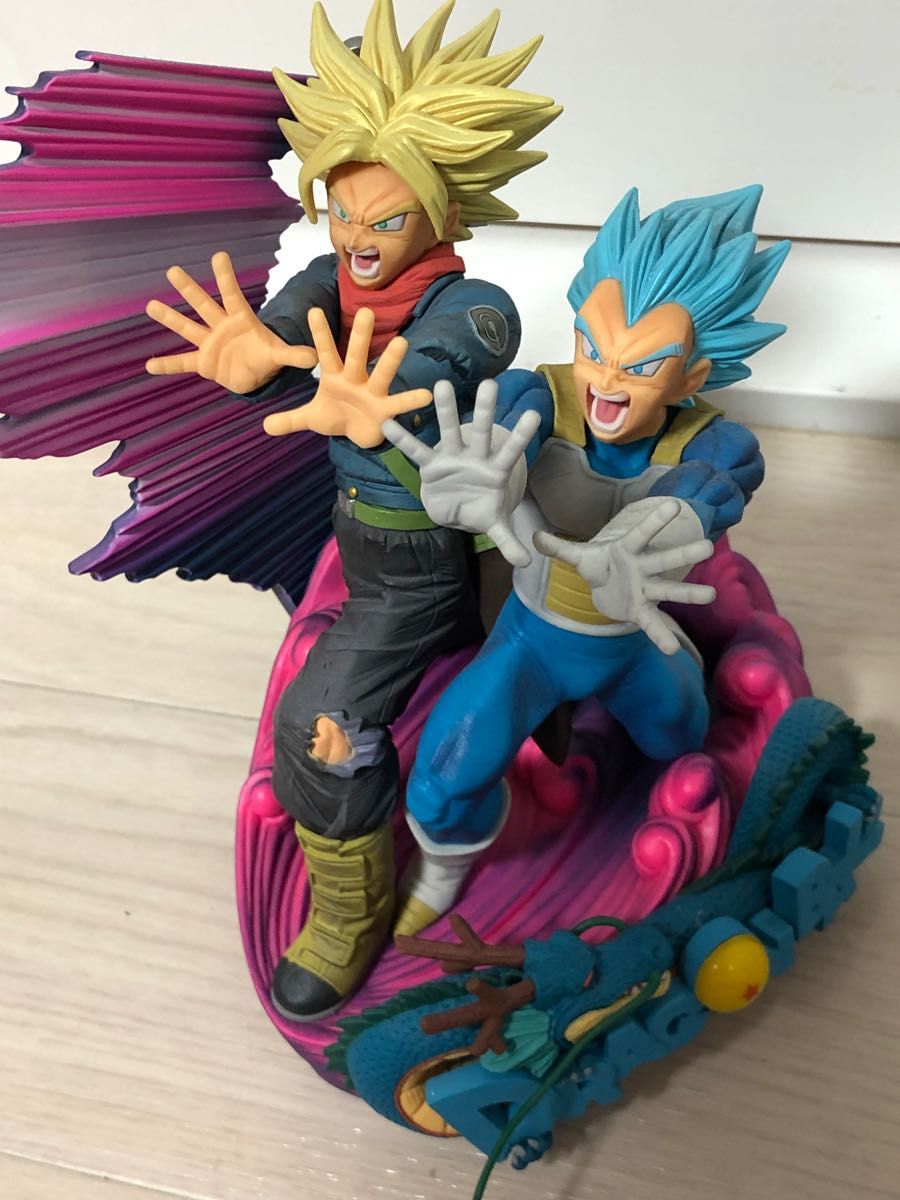 ドラゴンボールSMSD 04 B賞　カラー　ベジータ&トランクス フィギュア