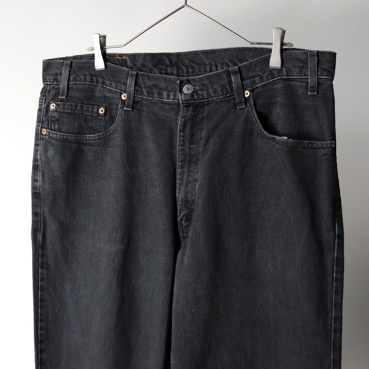 00s USA製 LEVIS リーバイス 505 ブラック デニム W38 L32-