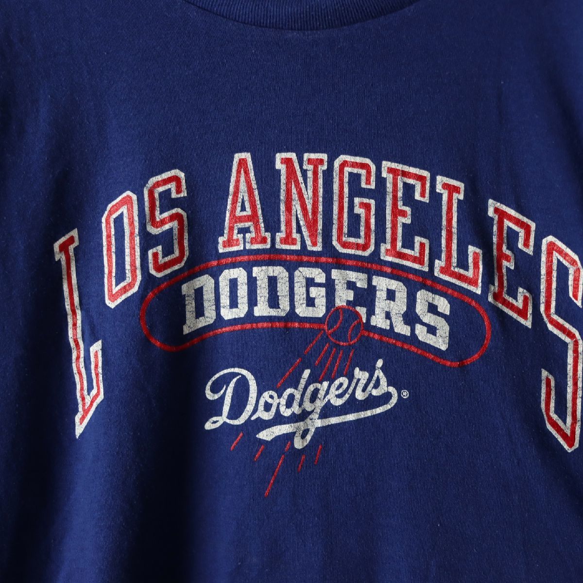80s USA製 チャンピオン MLB ドジャース Tシャツ XL / シングルステッチ トリコタグ_画像5