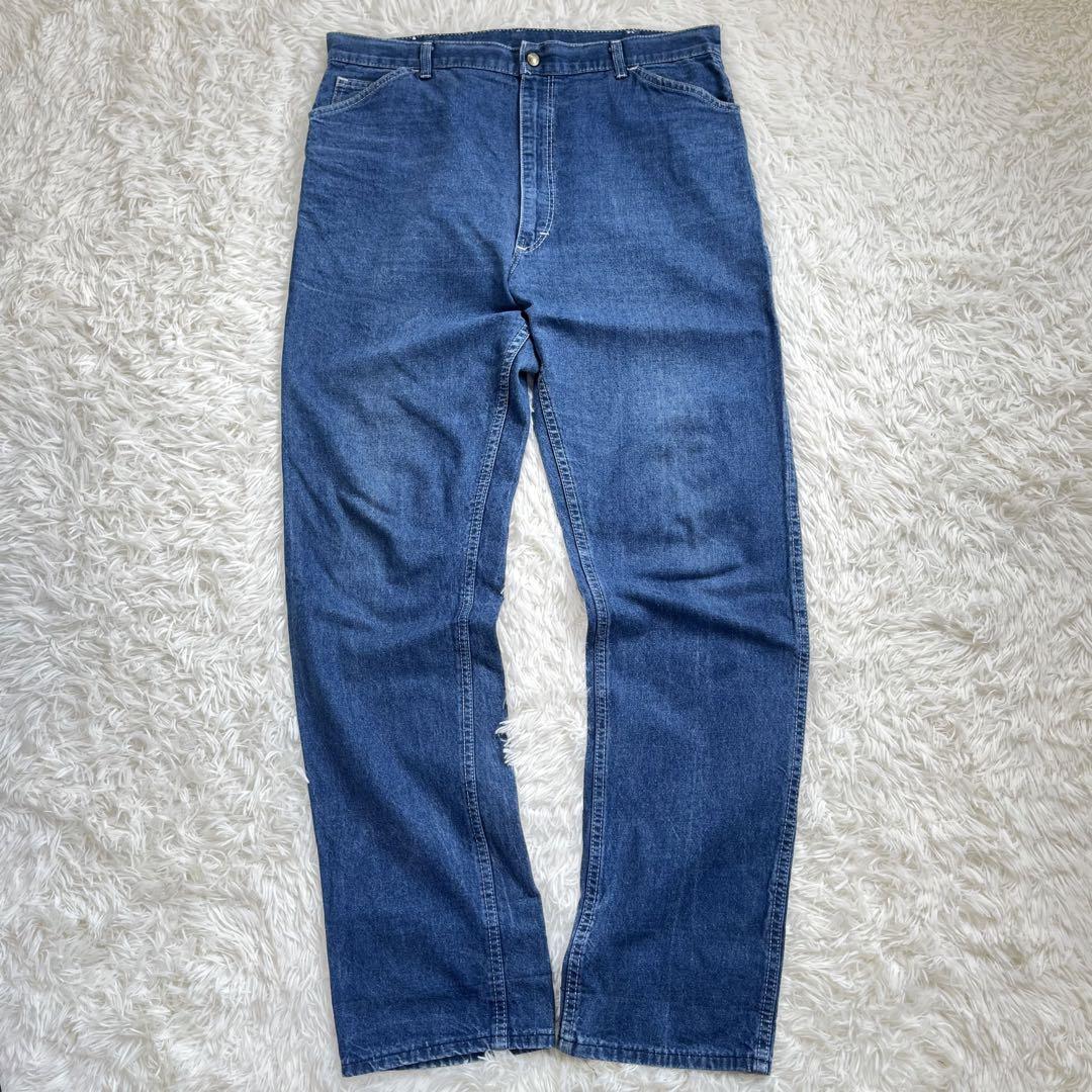 安いそれに目立つ 【70s】BIG パンツ USA製 ペインター SMITH/ビッグ