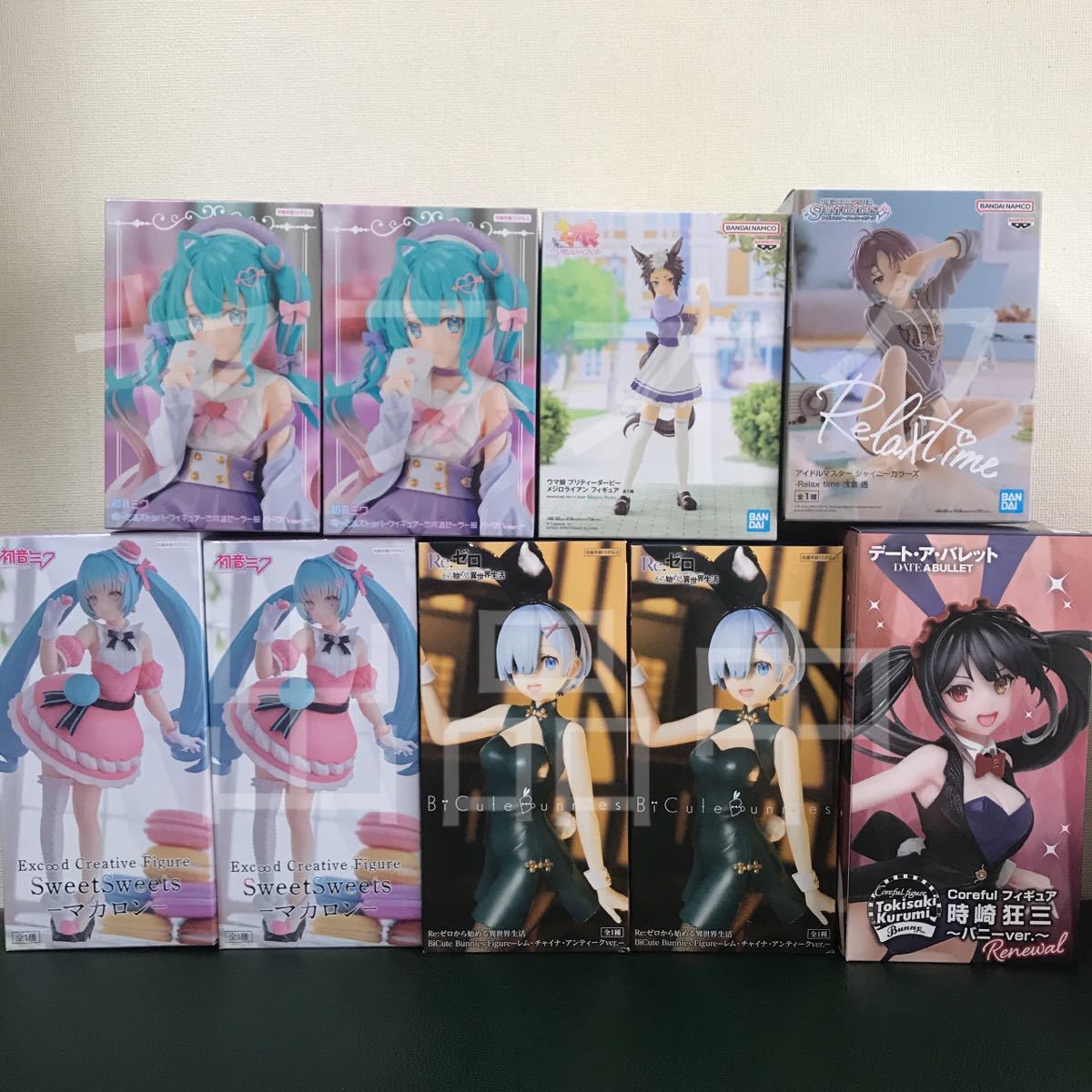 美少女フィギュア まとめセット 初音ミク レム ウマ娘 時崎狂三