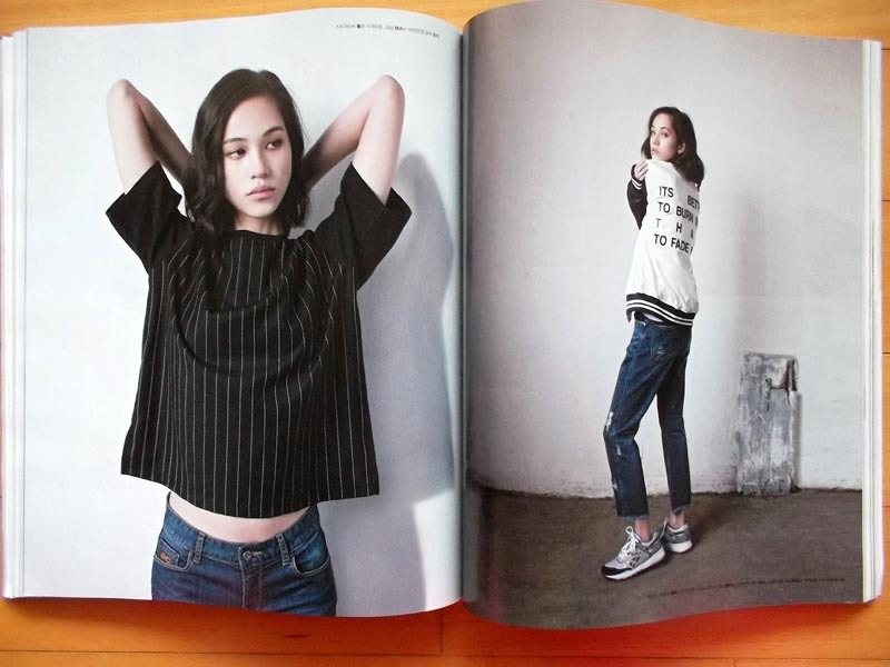 [水原希子 MIZUHARA KIKO みずはらきこ] 韓国雑誌切り抜き 表紙+特集12P+目次2P/2015年_画像5