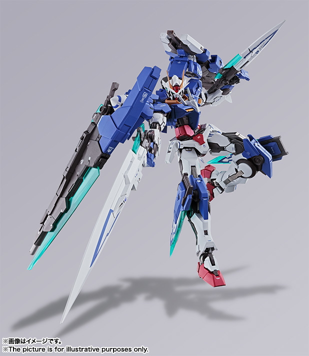 新品未開封 魂ウェブ商店 METAL BUILD ダブルオーガンダムセブンソード/G & GNソードIIブラスター 機動戦士ガンダム00 メタルビルド_画像4