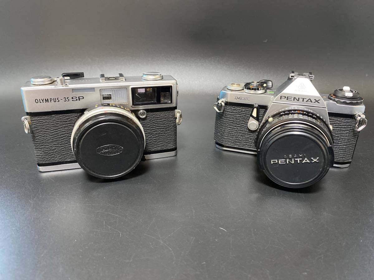 PENTAX ME OLYMPUS-35 SP 2点まとめてセット 中古保管品 / ジャンク