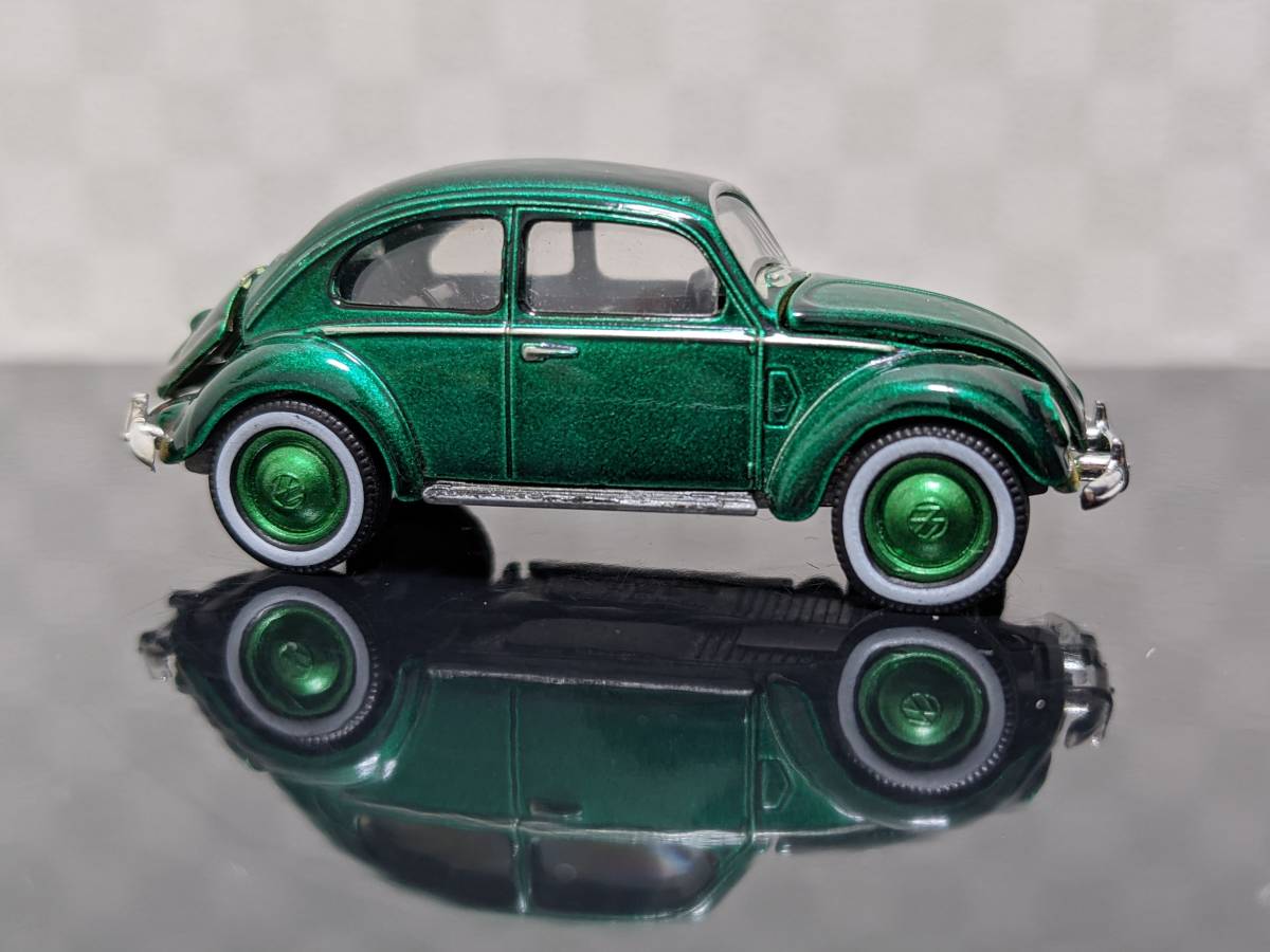  зеленый свет 1/64 миникар Volkswagen Beetle зеленый машина 