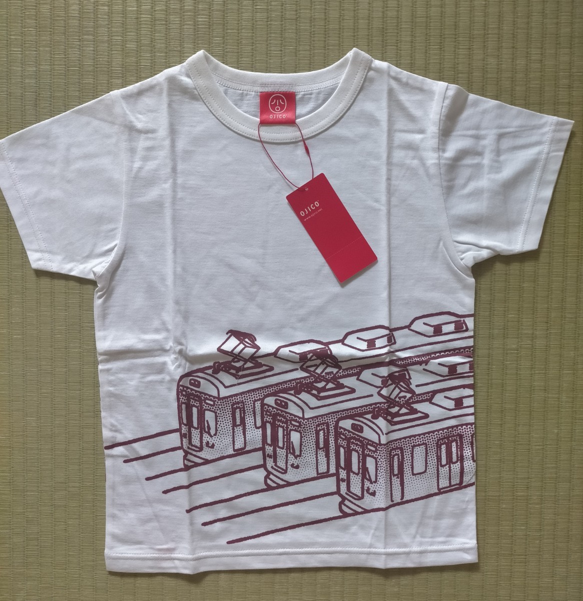 【新品、未使用】OJICO オジコ 10A 半袖Tシャツ 阪急電鉄_画像1