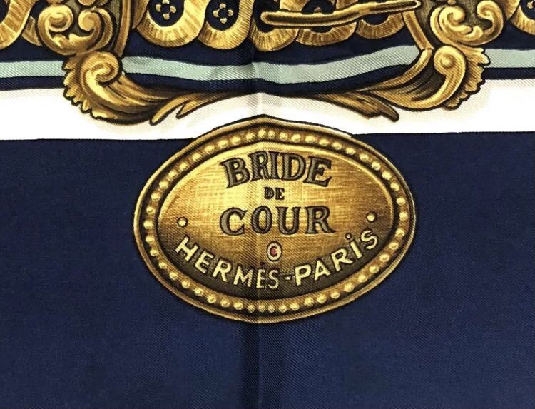 エルメス HERMES カレ スカーフ 法廷の勒 ネイビー | www.qmsbrasil.com.br