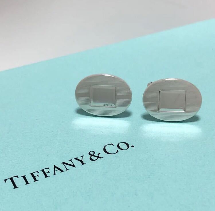 当店限定販売】 美品 TIFFANY&Co. シルバー カフス ティファニー