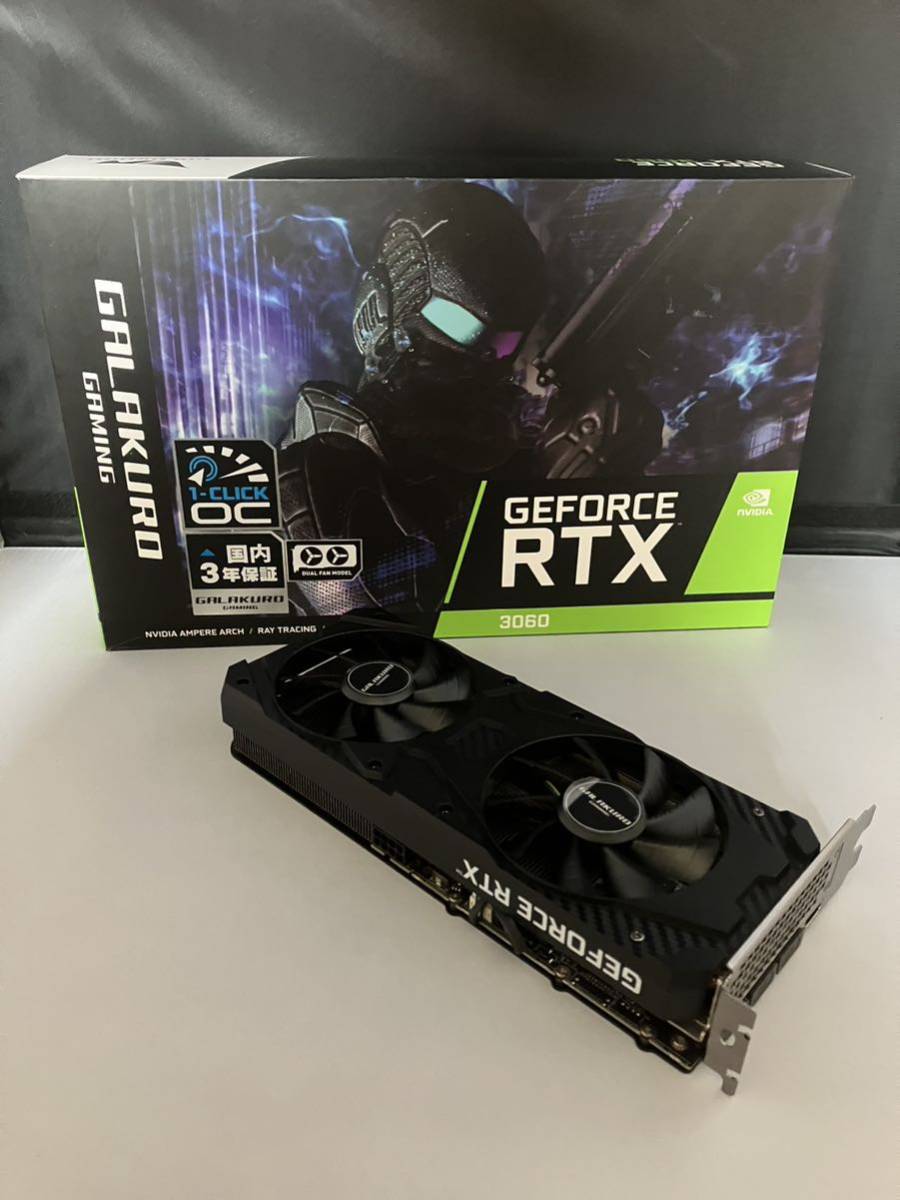 予約】 玄人志向 NVIDIA GeForce RTX3060搭載 グラフィックボード