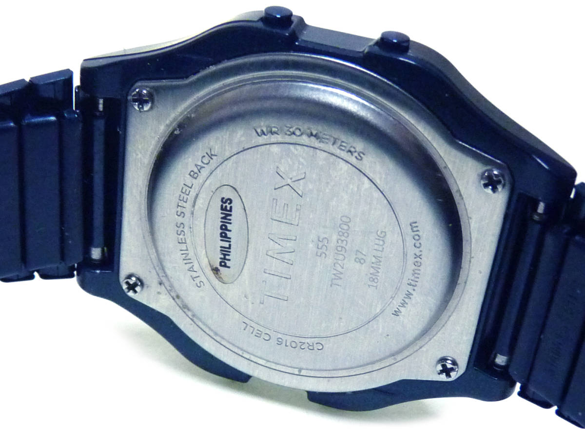TIMEX Timex TW2U93800 наручные часы T80 нержавеющая сталь голубой 