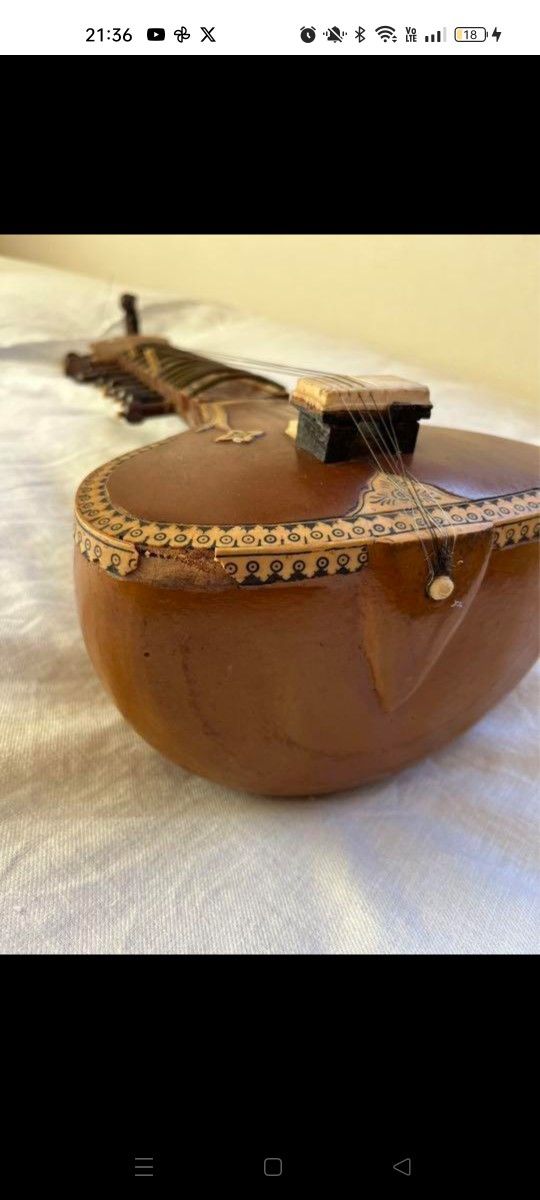 ミニシタール　シタール 民族楽器 インド 弦楽器