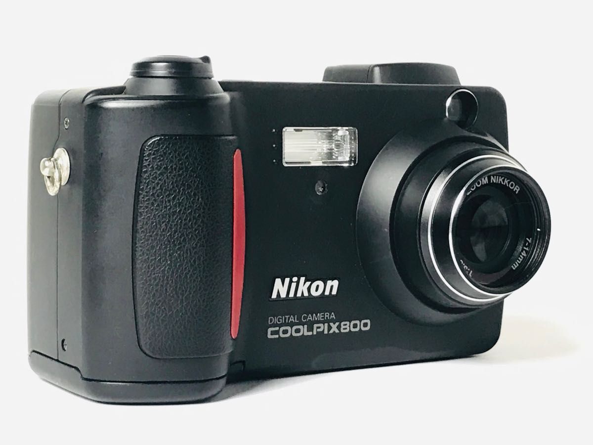 美品 Nikon COOLPIX 800 ニコン デジタルカメラ デジカメ 単三電池使用 動作品