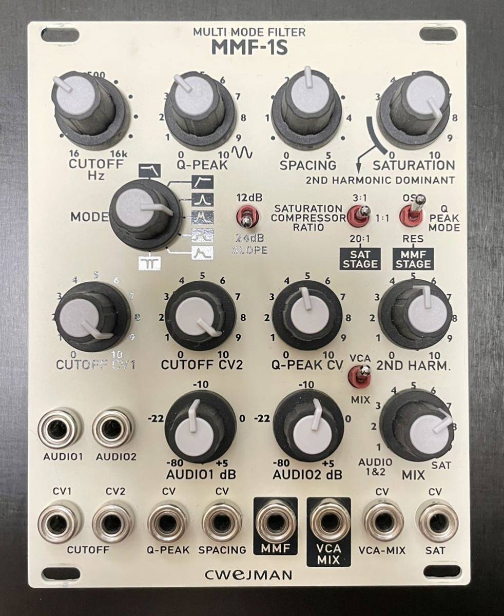 Cwejman MMF-1S multi mode filter (モジュラーシンセ, ユーロラック