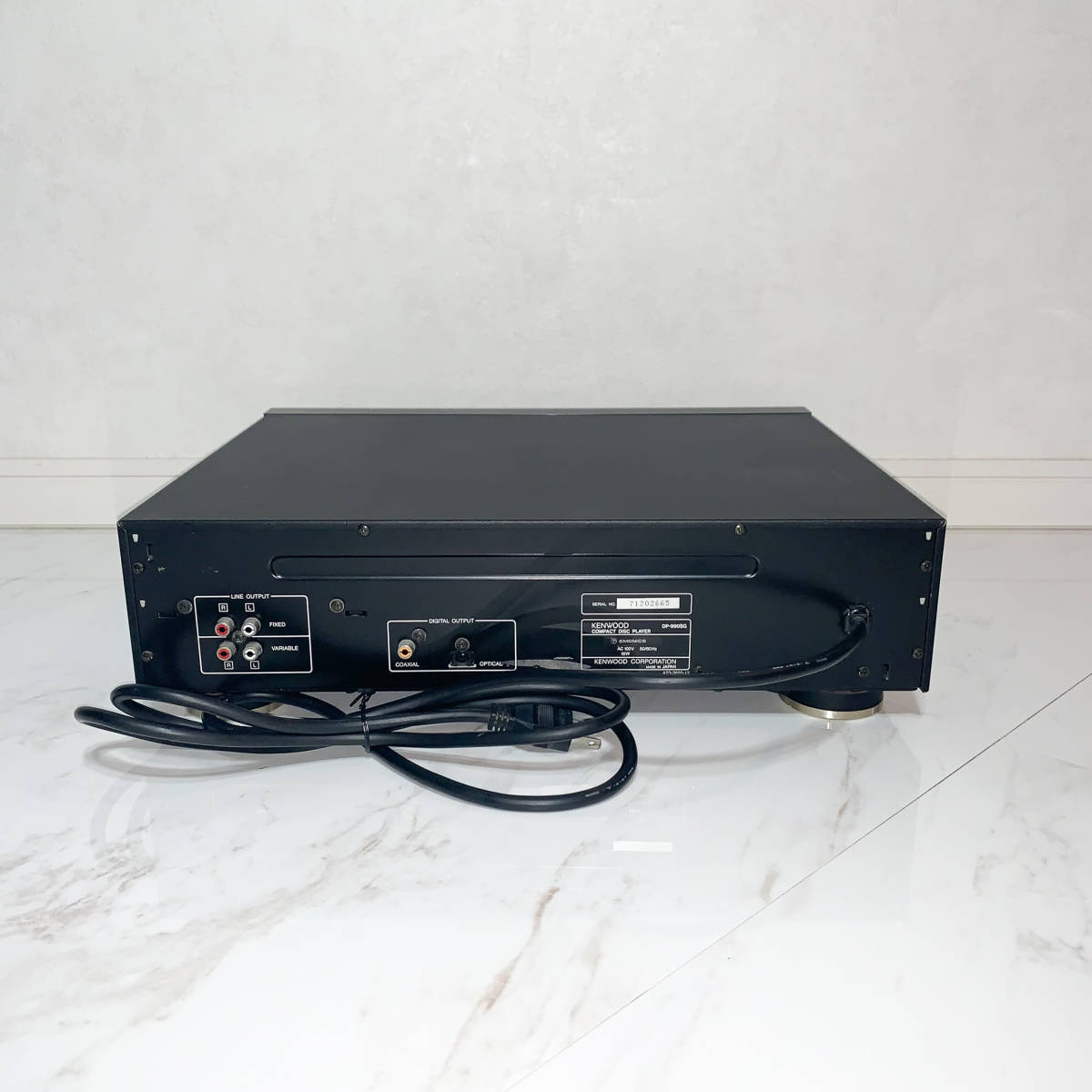 最旬トレンドパンツ KENWOOD CDプレーヤー DP-990SG ケンウッド