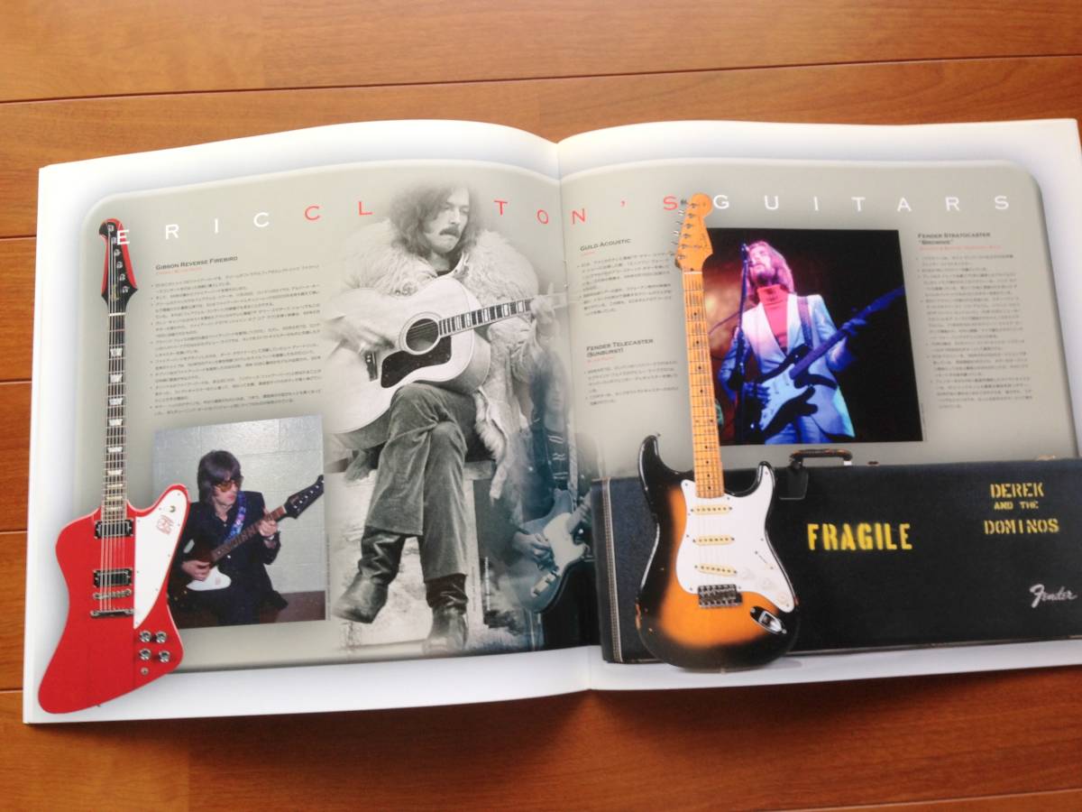 パンフ半券付 エリッククラプトンeric clapton 2009 2006 japan tour program book ticket fender guitar antique collectible merchandise_画像4