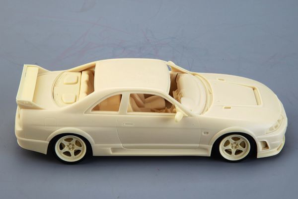 HOBBY DESIGN 1/24 Nissan R33 GT-R 400R フルディティール キット 自動車模型 レジン HD03-0650_画像8