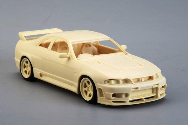 HOBBY DESIGN 1/24 Nissan R33 GT-R 400R フルディティール キット 自動車模型 レジン HD03-0650_画像6