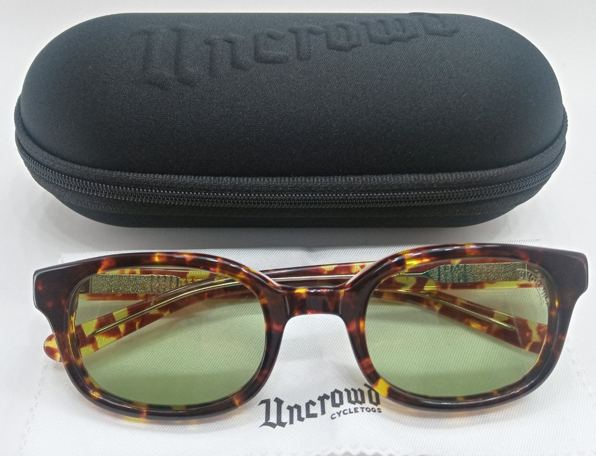 UNCROWD/ Anne k loud /UC-001 HELLA/ Biker shade /TRT frame × lens (GRN). new goods, tax included price, free shipping,
