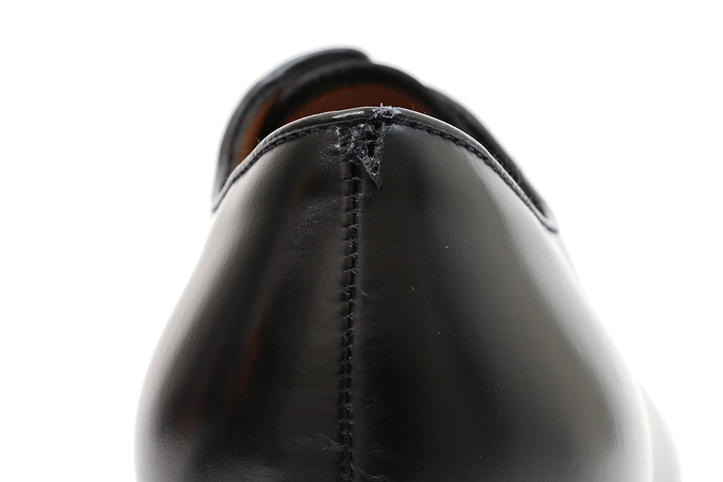 新品-YA479- ヤンコ プレーントゥ ブラック 8(26 5cm) YANKO 新品-YA479- ヤンコ プレーントゥ ブラック 8(26 5cm) YANKO
