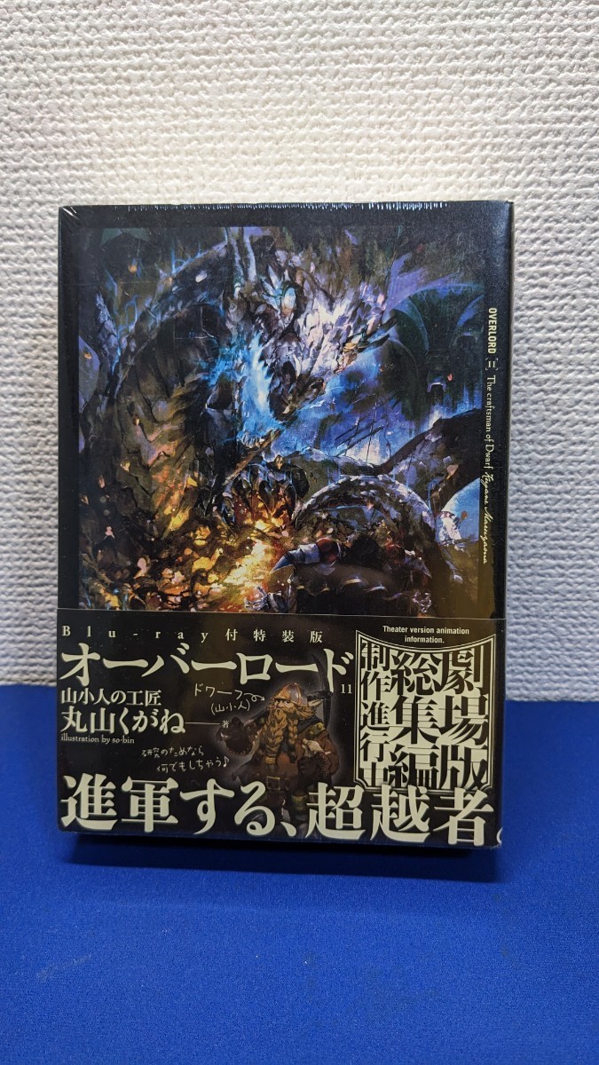 未使用 未開封 特装版 オーバーロード11 山小人の工匠 Blu-ray付 ラノベ ライトノベル アインズ様