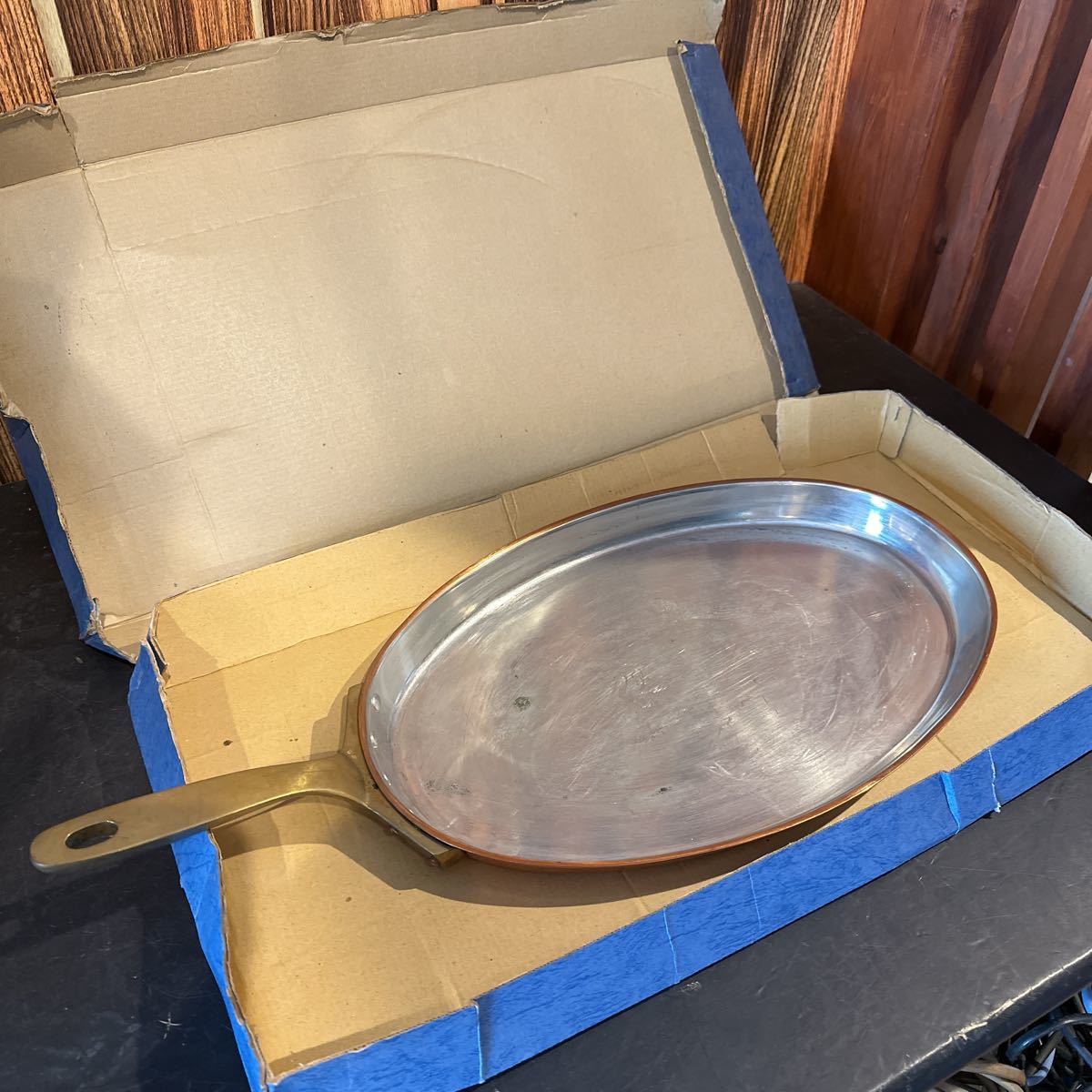 【格安SALEスタート】 Copper 36cm 小判型フライパン 銅製 Ware ③ 調理器具 厨房 一般 【格安SALEスタート】 Copper 36cm 小判型フライパン 銅製 Ware ③ 調理器具 厨房 一般
