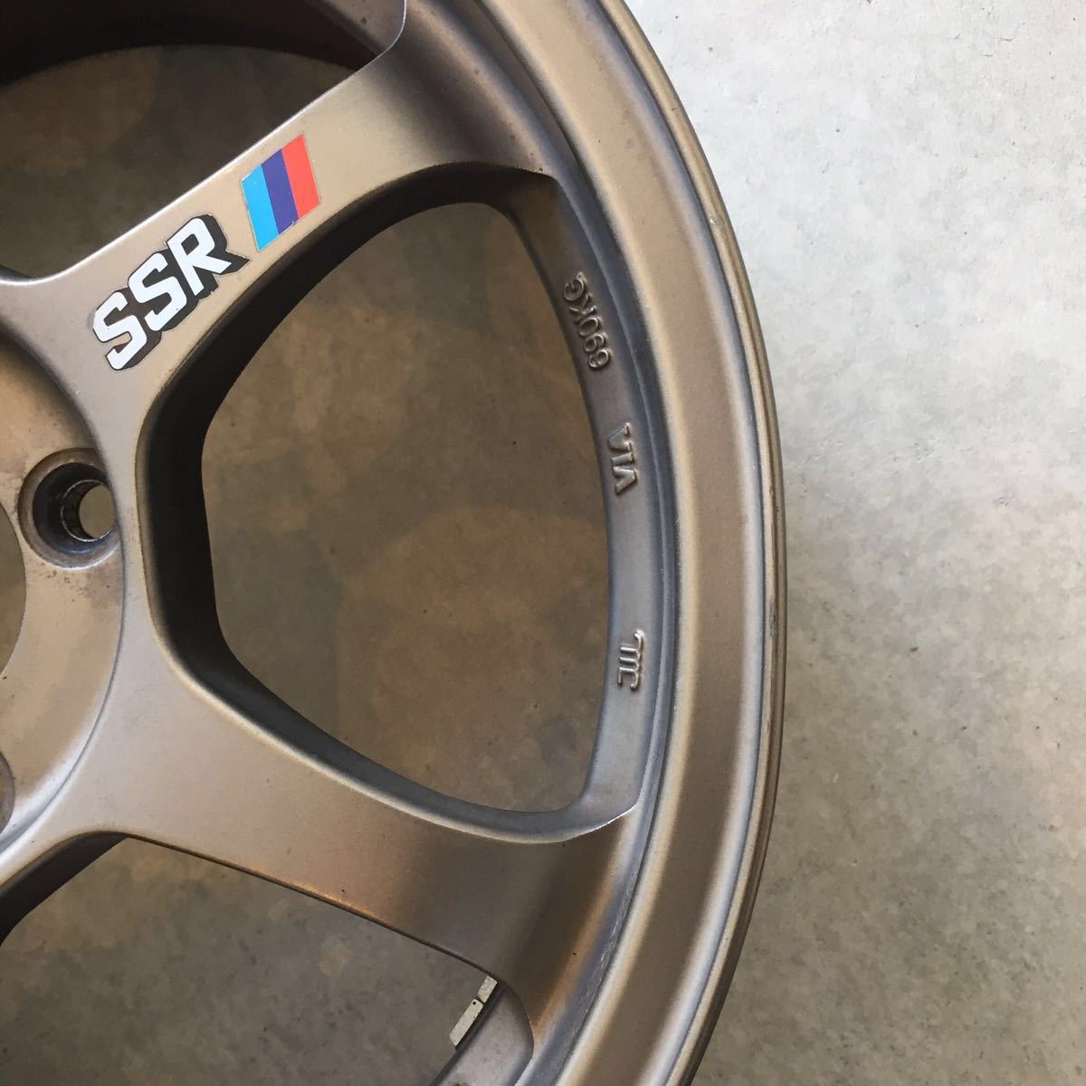 SSR Type C 4套青銅15英寸6.5 J 4 H PCD 100 IN 35絕版銷售！超輕量級！ 原文:SSR タイプC 4本セット ブロンズ 15インチ 6.5J 4H PCD100 IN35 絶版品売り切ります！ 超軽量！