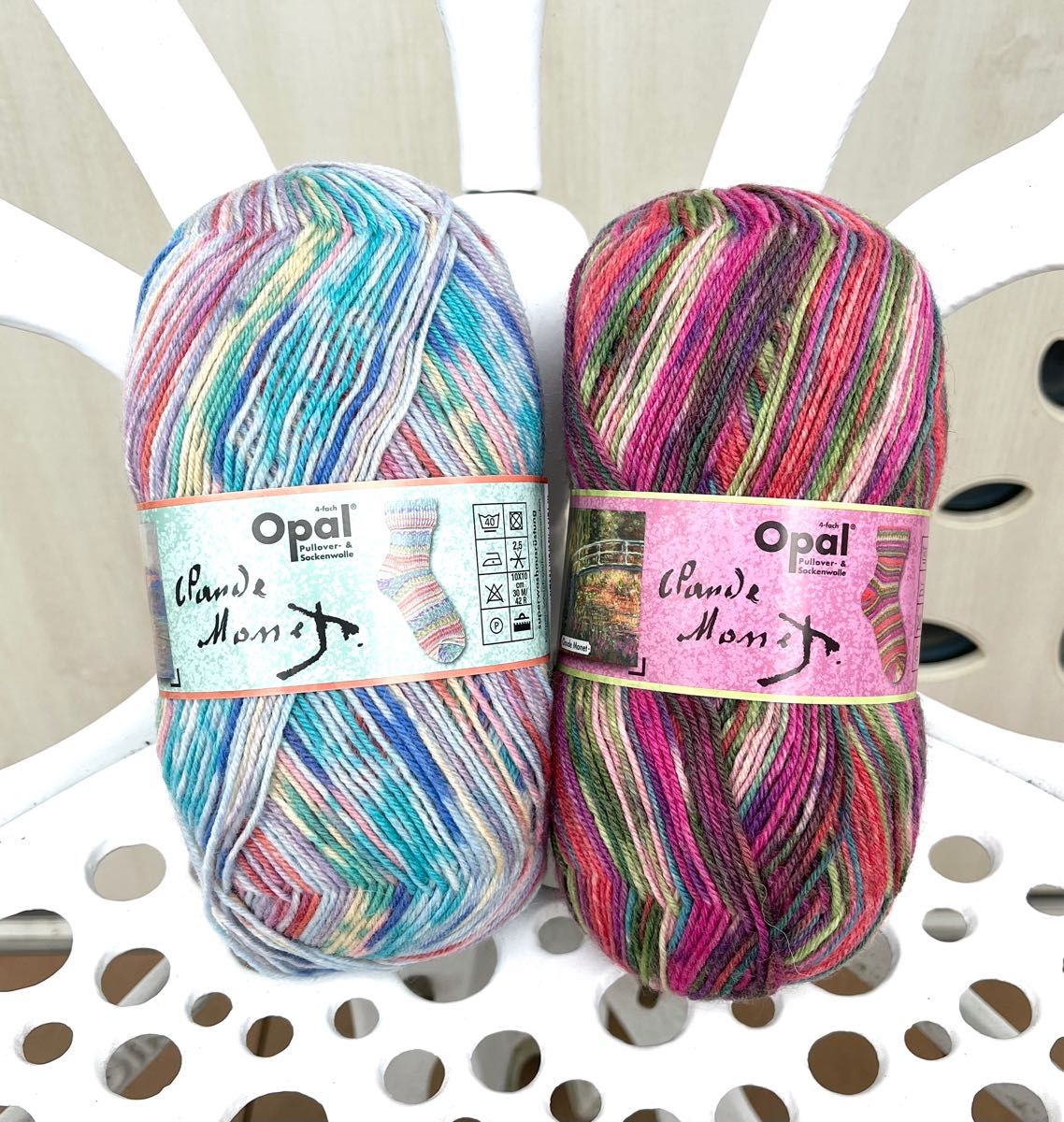 Opal オパール毛糸 ソックヤーン クロード・モネ 2個セット