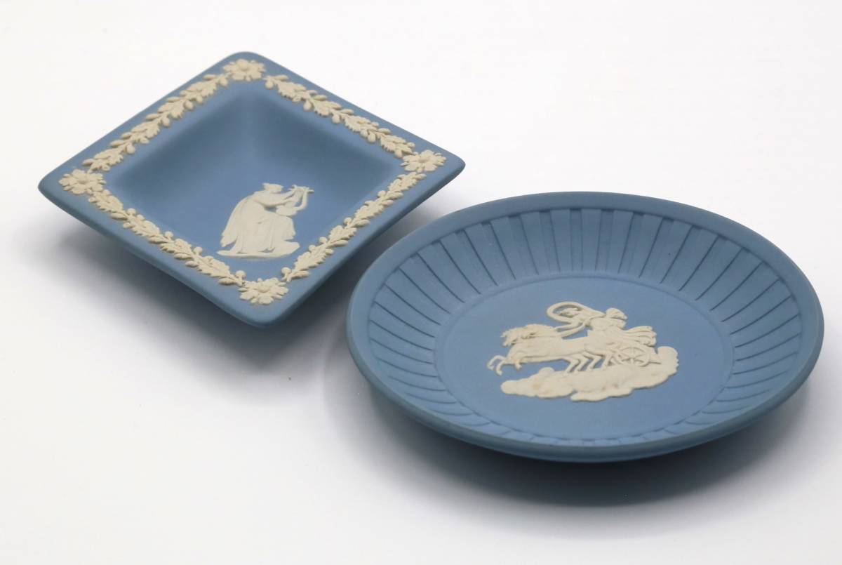 WEDGWOOD ウエッジウッド　ジャスパー　記念プレート２枚セット　　86_画像2