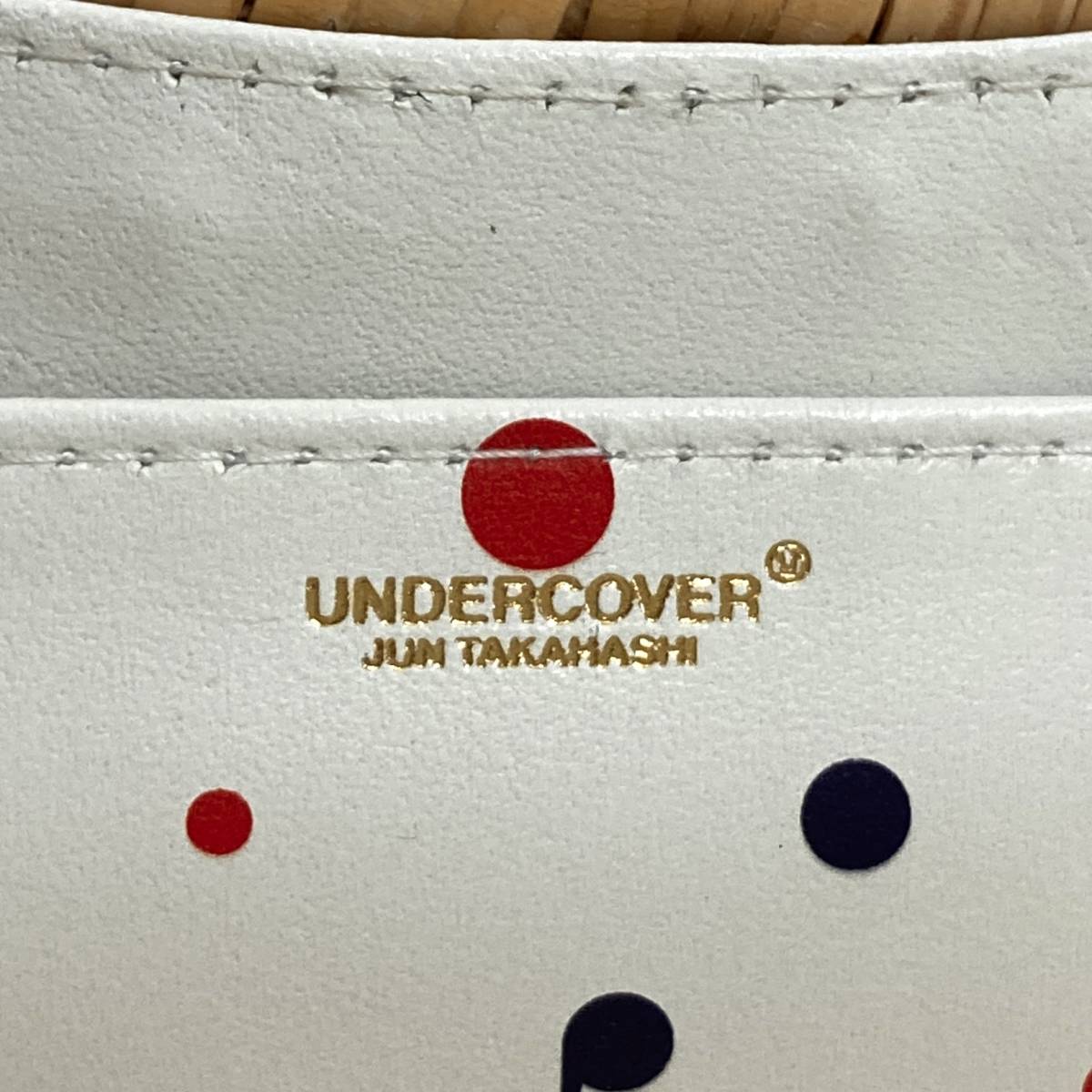 レア 名作 17SS UNDERCOVER 総柄 ラフィア ウォレット ポーチ クラッチバッグ アンダーカバー カゴバック 鞄 小物 archive 3020357_画像4