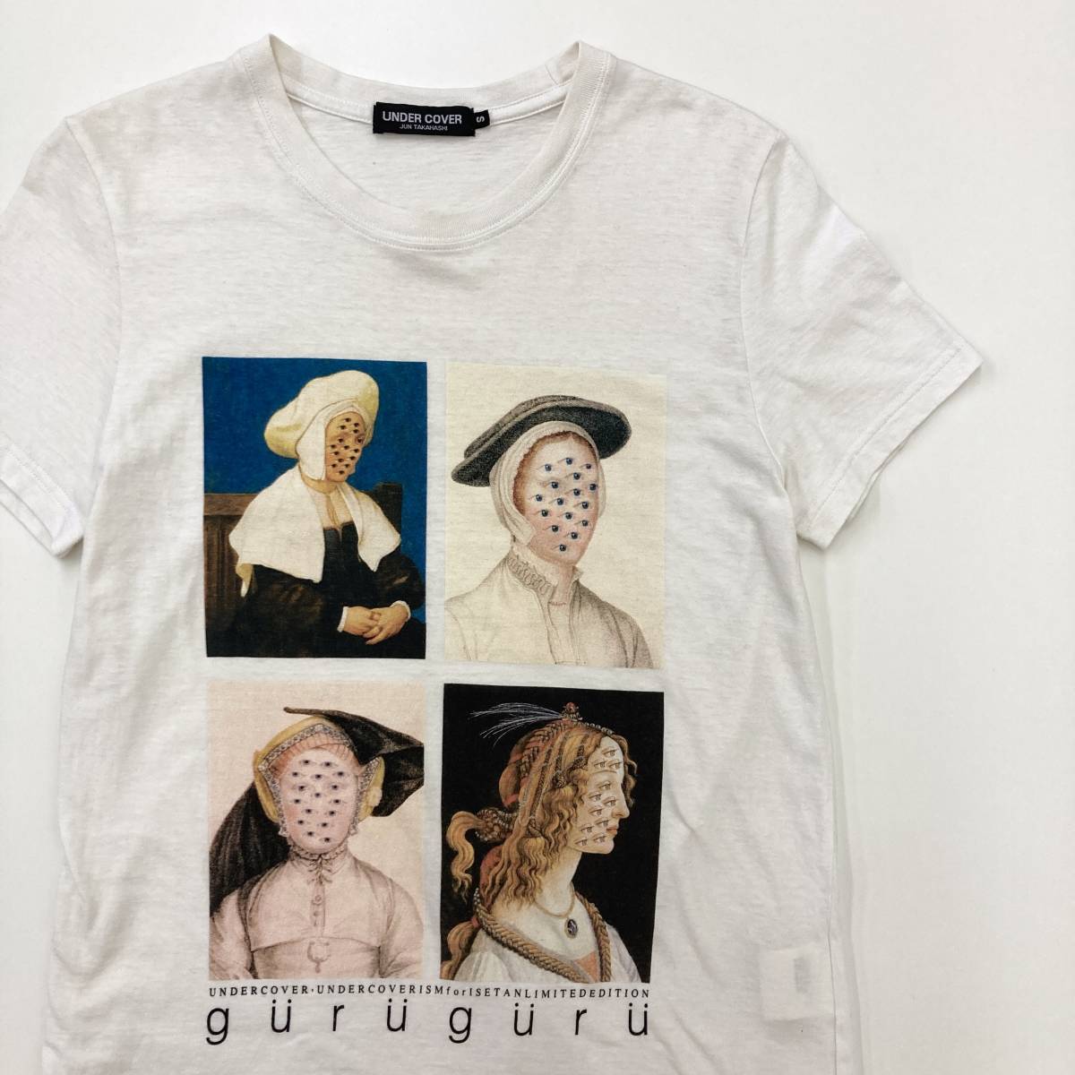 伊勢丹限定 06AW UNDERCOVER BUT BEAUTIFUL GURUGURU Tシャツ 白 Sサイズ アンダーカバー 半袖 カットソー VINTAGE Tee archive 3060369_画像3