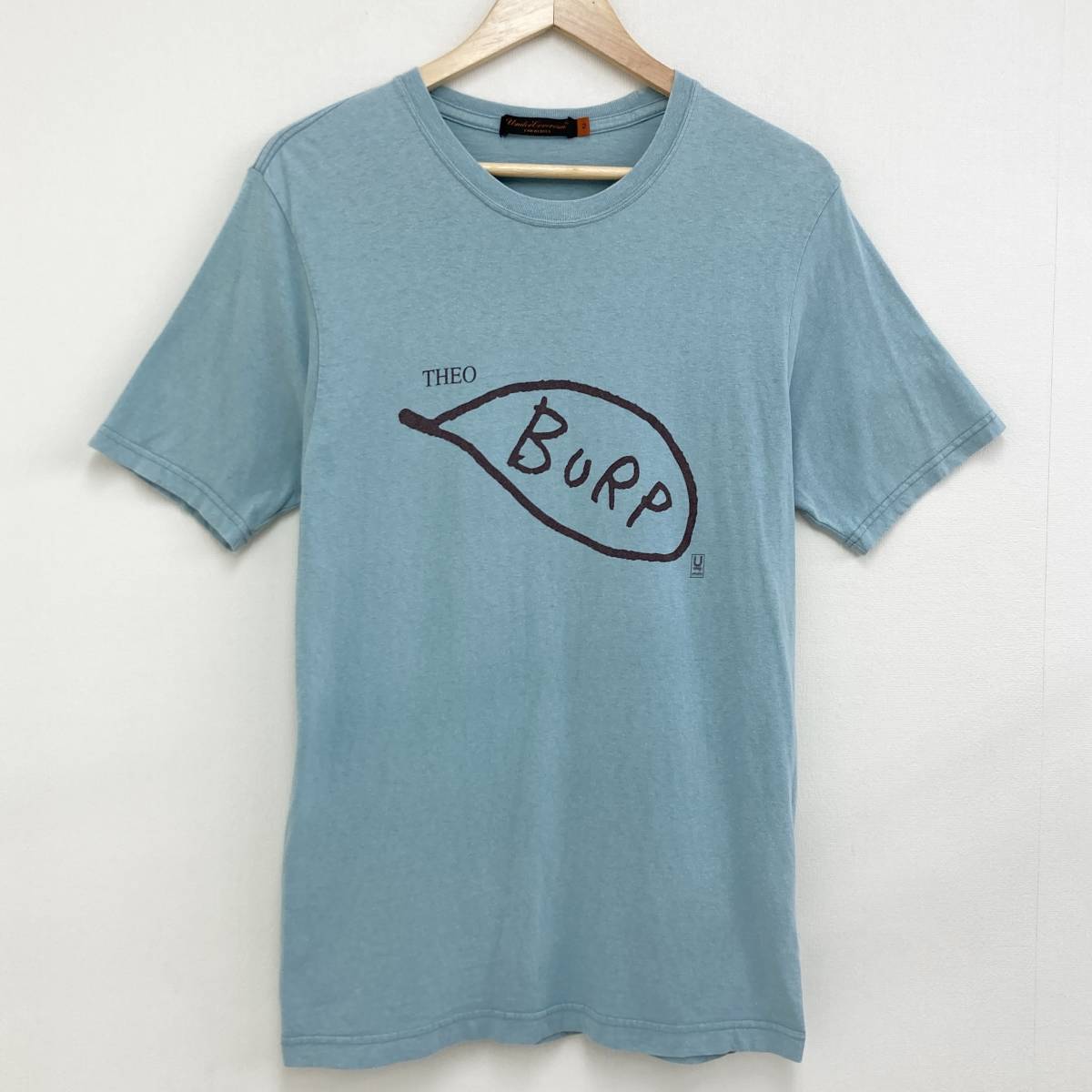 06SS UNDERCOVER T期 THEO BURP 半袖 Tシャツ 水色 2サイズ アンダーカバー カットソー ZAMIANG VINTAGE Tee archive 3060361