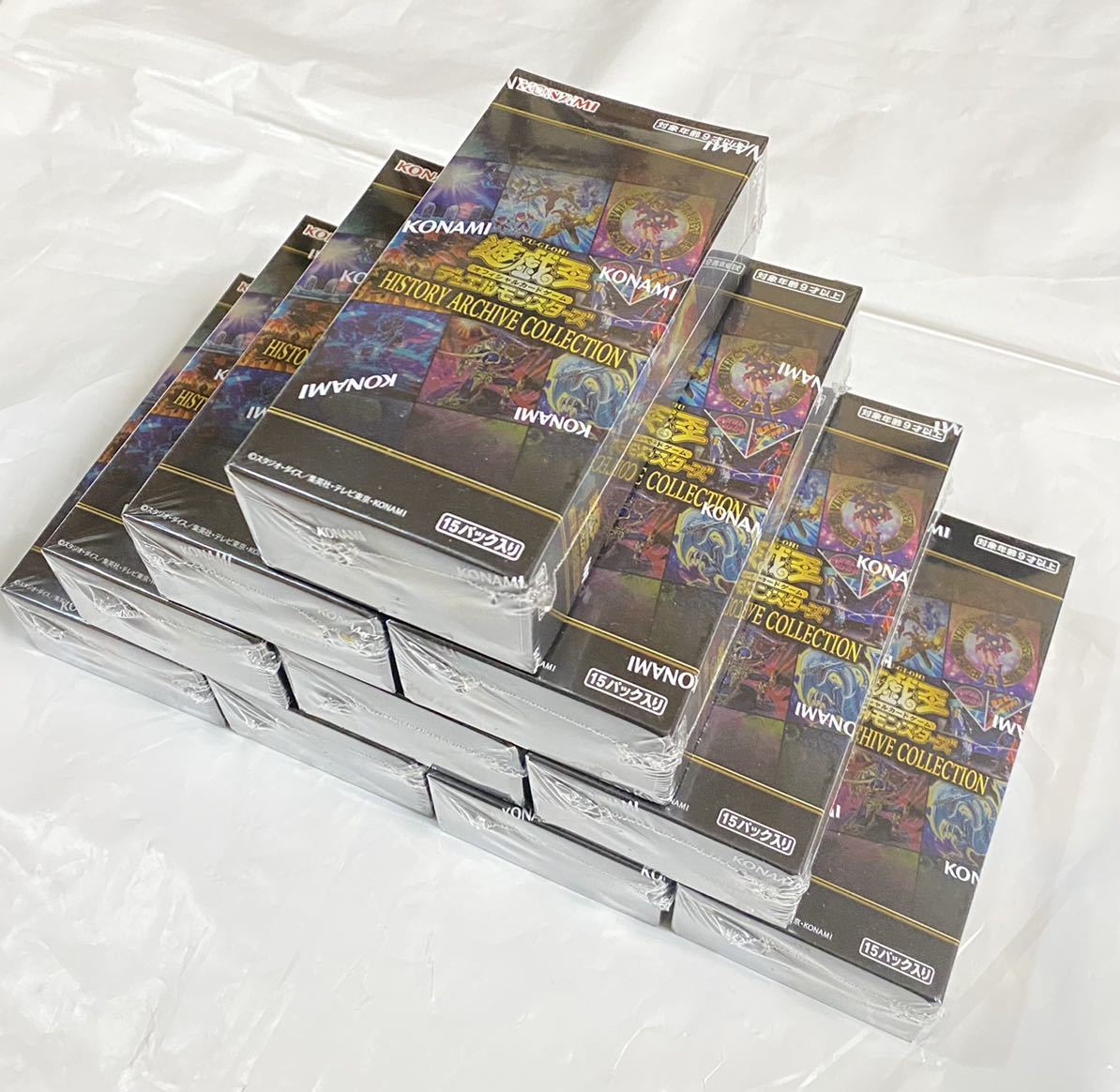 遊戯王 ヒストリーアーカイブコレクション HISTORY ARCHIVE COLLECTION 10BOX 新品 未開封 シュリンク付き ヒスコレ