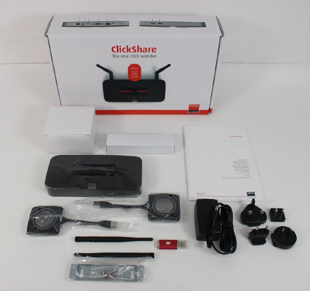 年製 新品  ClickShare BARCO □現状品□ Web会議