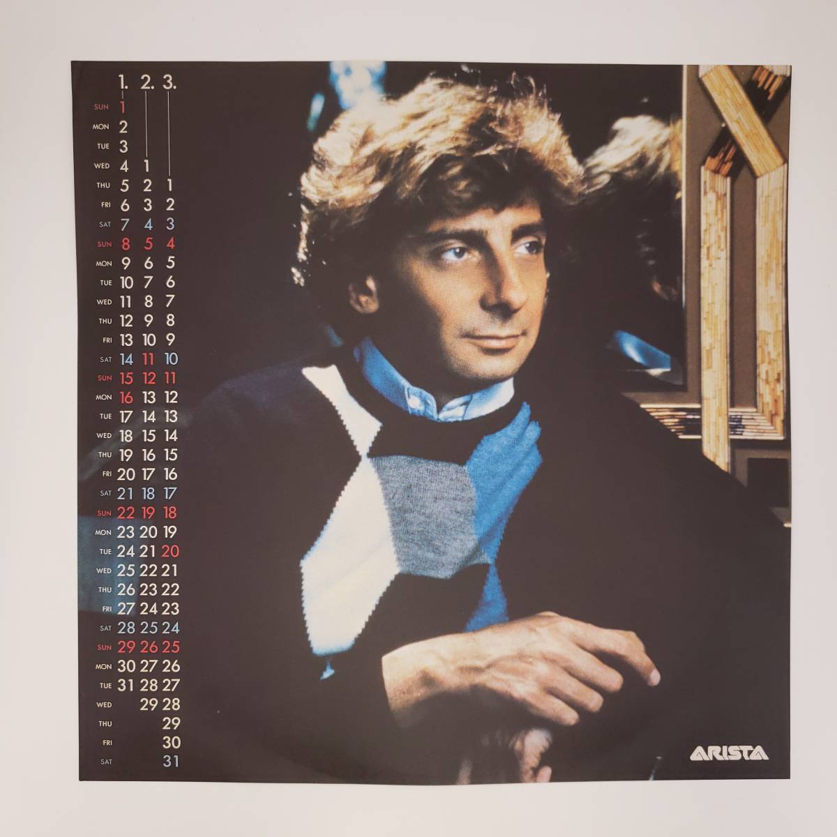 良盤屋◆LP◆バリー・マニロウ/君はLookin’ Hot/グレイテスト・ヒッツⅡ☆Barry Manilow【カレンダーポートレート付】◆Pop，AOR◆P-4569_画像6