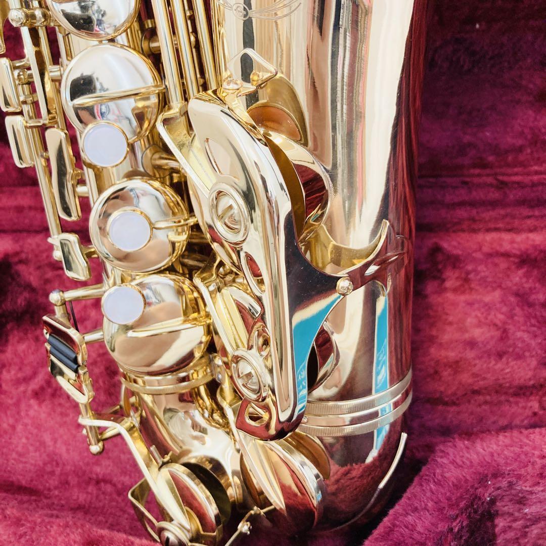 美品 業者メンテナンス JUPITER アルトサックス JAS-769-767 ジュピター ALTO キレイ 調整 ハードケース 管楽器