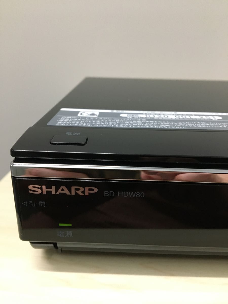 録画用HDDを正常品に換装再生整備品 SHARP 2B-C05BW1-