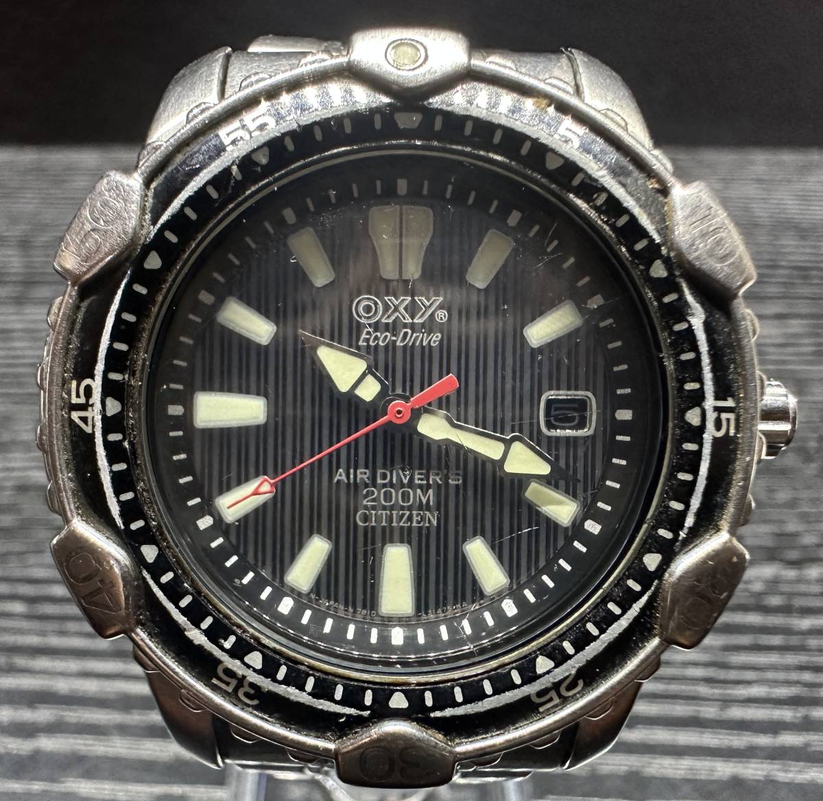腕時計 OXY Eco-Drive AIR DIVER'S 200M CITIZEN WATER RESIST ANTIMAG