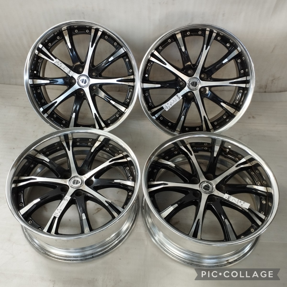 ワーク シュバート WORK SCHWERT SW4 20インチ 20x8.5J+25 114.3-5H ホイールのみ4本セットの画像1