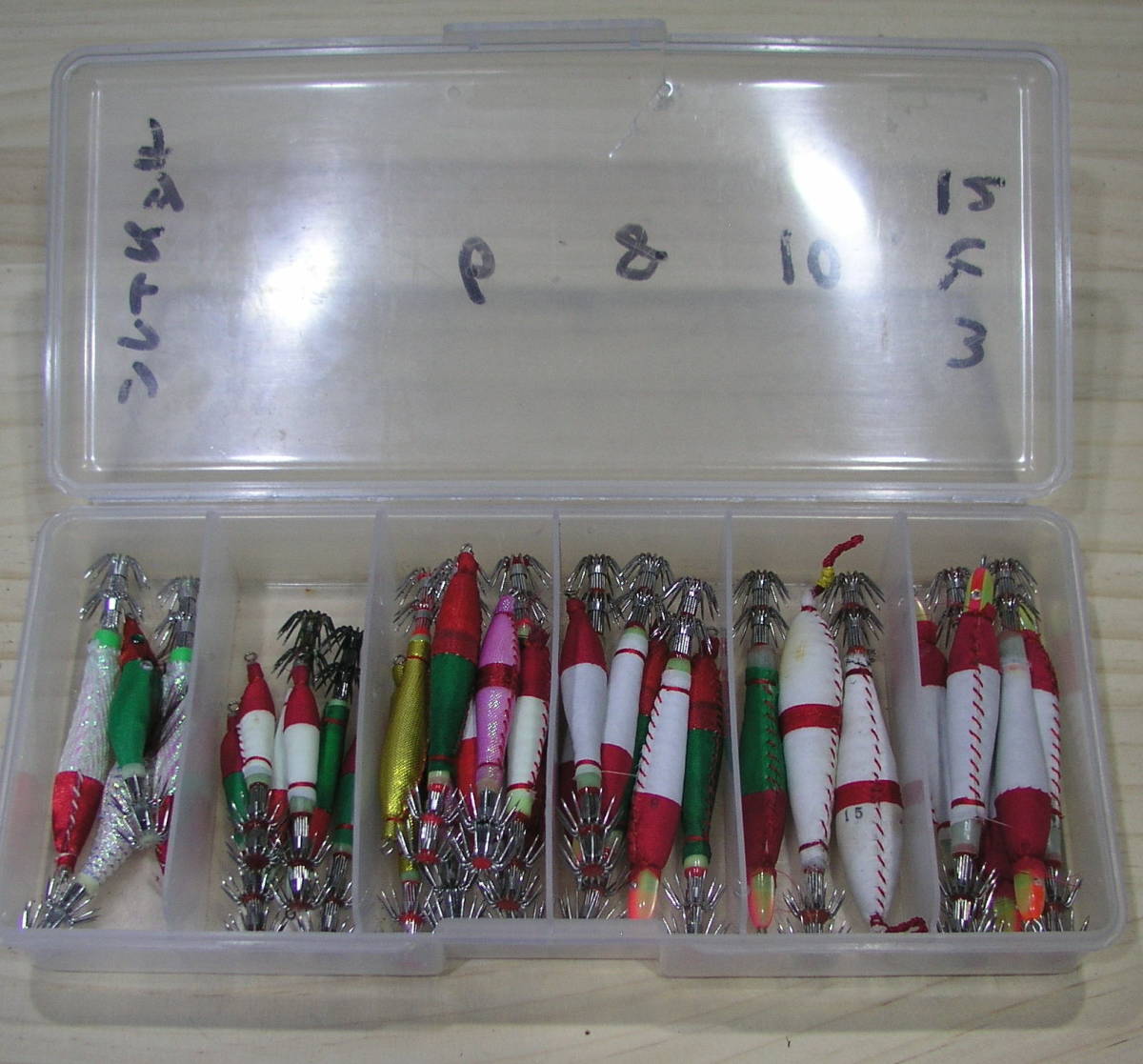 イカメタル 鉛スッテ 中古未使用混合 脇漁具鉛トンボ 3号・5号・6号・8