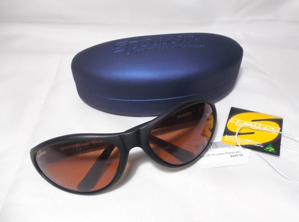 Spotters Thunder Penetrator★SPOTTERS AUSTRALLIA★polarised sunglasses(偏光レンズ)/photochromic glass(調光レンズ)/Bronze★_画像1