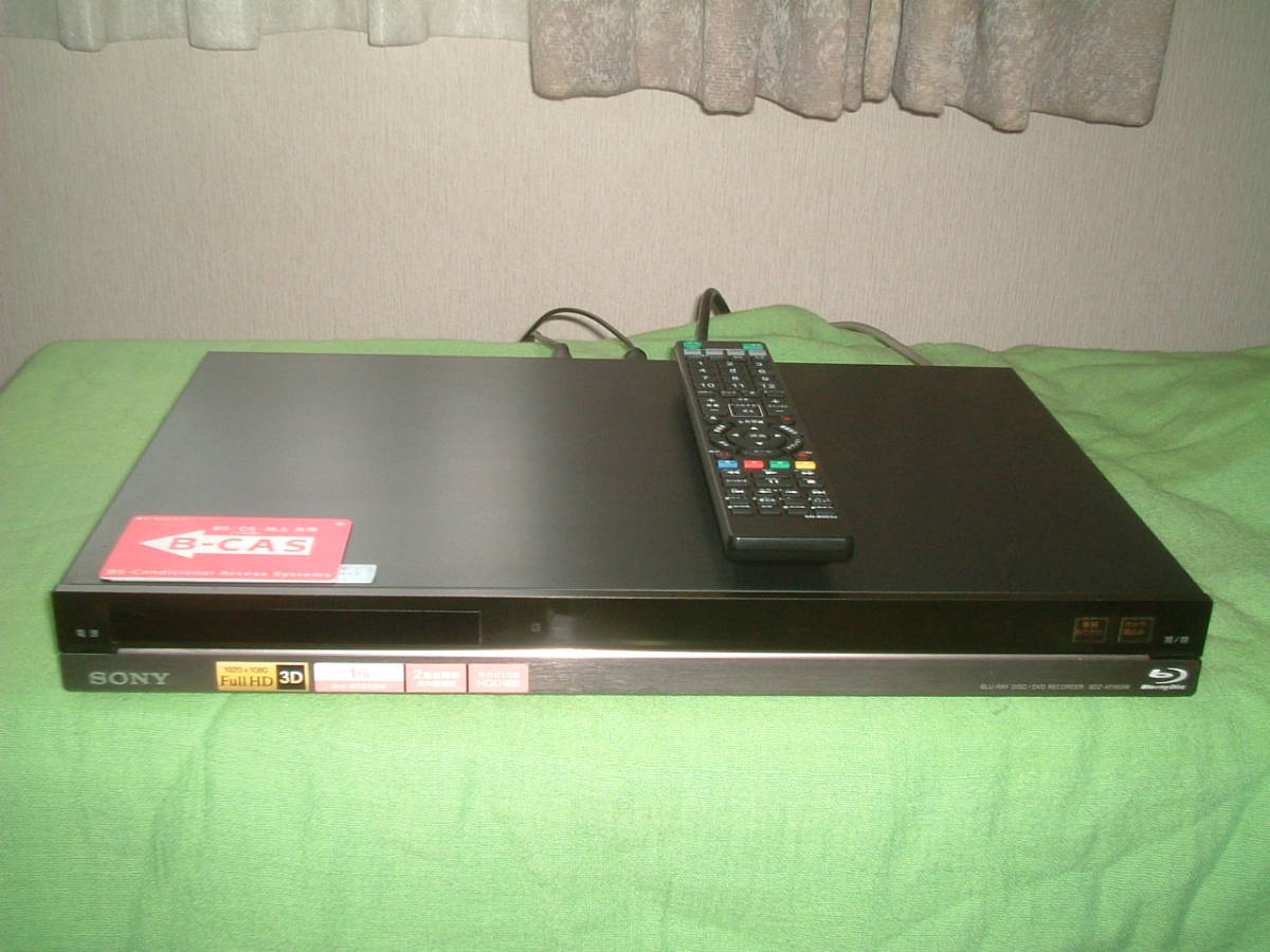 SONY HD-DVDレコーダー BDZ-AT950W 2011年製 リモコン付き - 家電 SONY HD-DVDレコーダー BDZ-AT950W 2011年製 リモコン付き - 家電