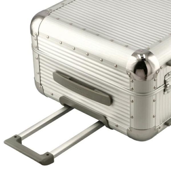 [ unused ultra rare ]FPM SPINNER 68 aluminium suitcase beautiful goods 68L travel spinner regular fa yellowtail ka silver 