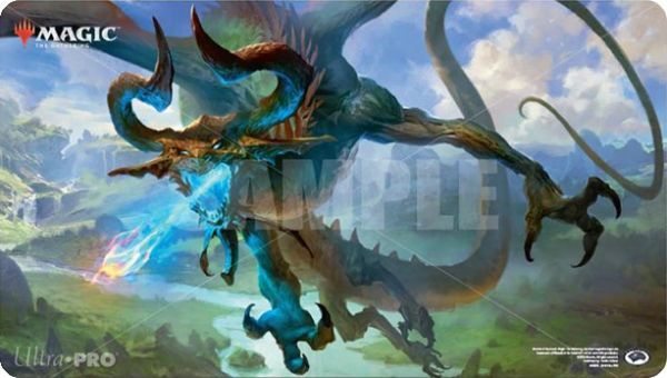 え他 破滅の龍、ニコル・ボーラス プレイマット 1点(1点在庫 未開封 M19 L）///MTG//Nicol Bolas, the Ravager/覚醒の龍、ニコル・ボーラス_画像1