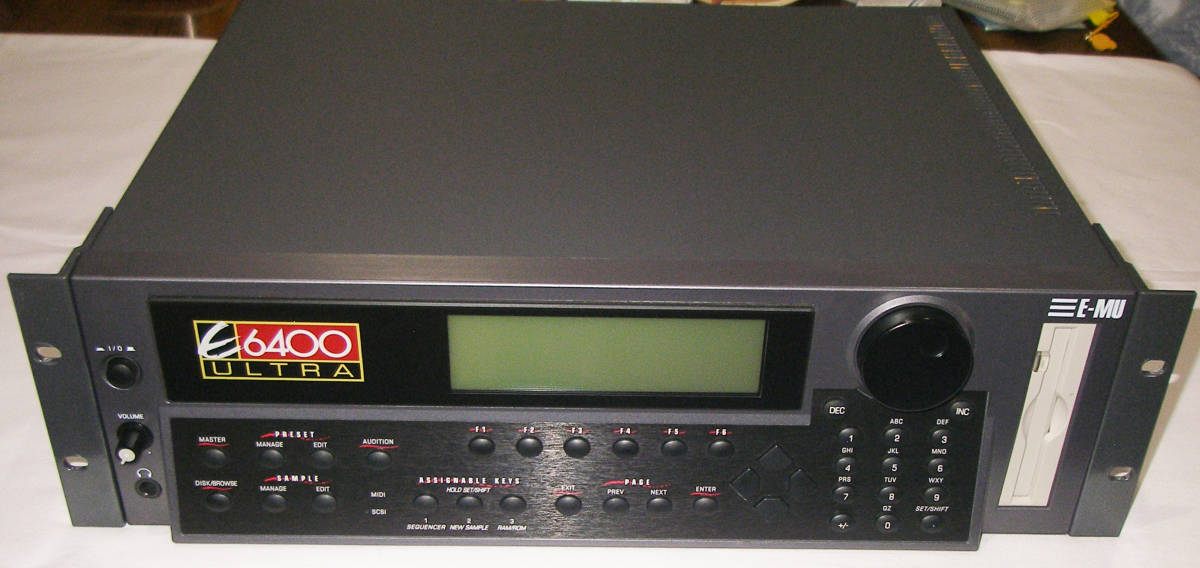 ★E-MU E6400 ULTRA 16bit STEREO SAMPLER 64 VOICE MO640/HDD 40GB★OK!!★MADE in USA★の画像2