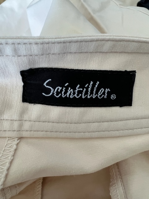 *Scintiller Sabrina pants beige M corresponding size 