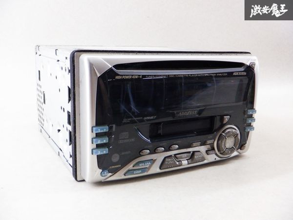ADDZEST アゼスト CD テープ カセット プレーヤー デッキ ADX5555z 本体のみ 棚D1の画像3