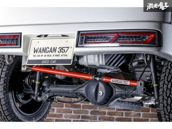 新品 WANGAN357 DA17V DA17W エブリイ ワゴン エブリー バン リア ラテラルロッド 調整式 ターンバックル 車高アップ車両対応の画像7